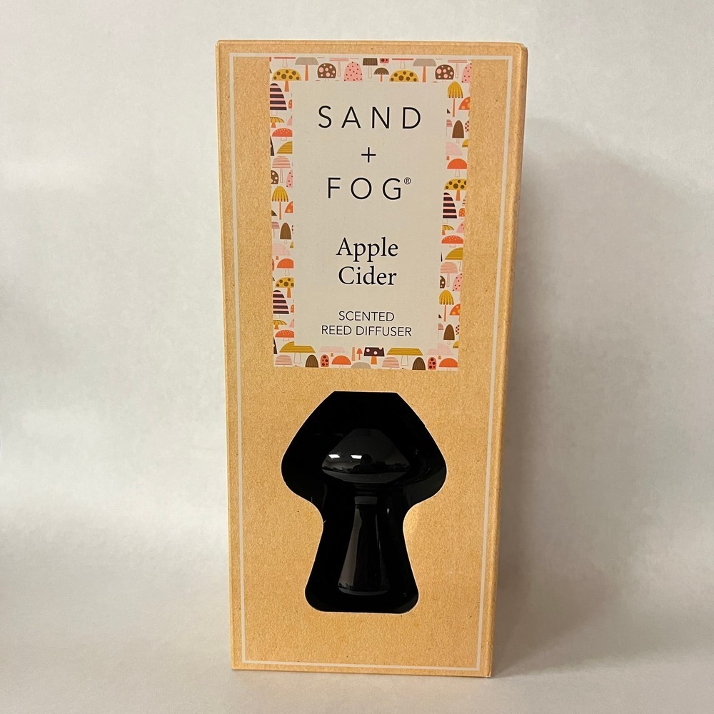 Sand + Fog Apple Cider Scented Reed Diffuser 120ml Mushroom Shape